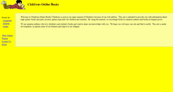 Desktop Screenshot of childrensonlinebooks.com